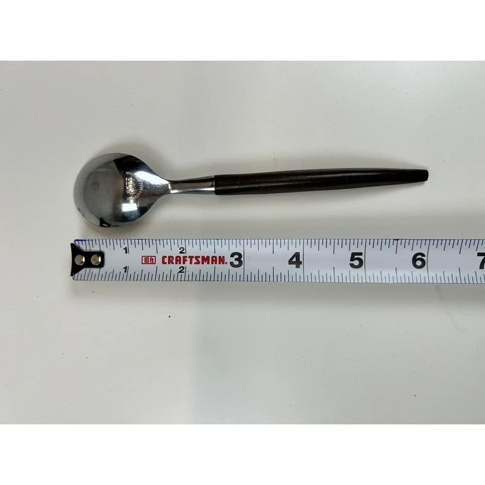 Ecko Eterna Wood Handled Spoon Mid Century Modern